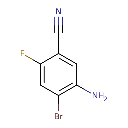 5-Amino-4-bromo-2-fluorobenzonitrile