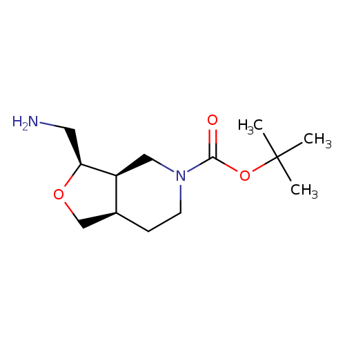 tert-butyl (3R,3aR,7aR)-3-(aminomethyl)-3,3a,4,6,7,7a-hexahydro-1H-furo[3,4-c]pyridine-5-carboxylate