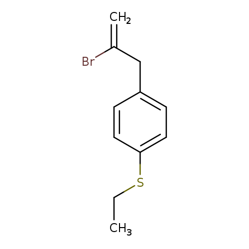(4-(2-Bromoallyl)phenyl)(ethyl)sulfane