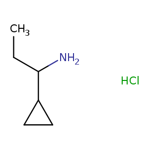 1-Cyclopropylpropan-1-amine hydrochloride
