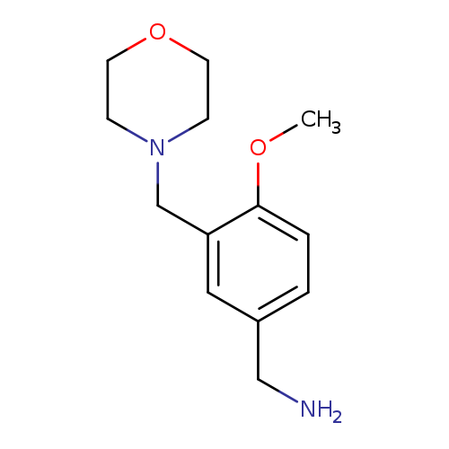 [4-methoxy-3-(morpholin-4-ylmethyl)phenyl]methanamine