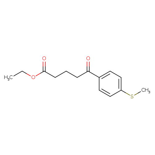Ethyl 5-oxo-5-(4-thiomethylphenyl)valerate