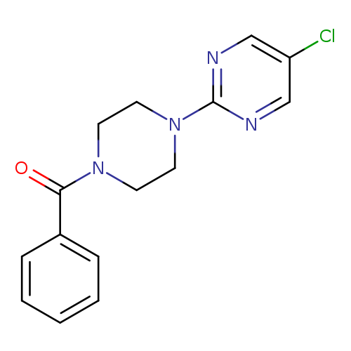 2-(4-benzoylpiperazin-1-yl)-5-chloropyrimidine