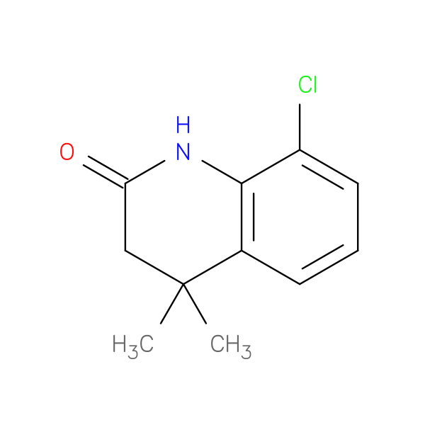 8-Chloro-4,4-dimethyl-1,3-dihydroquinolin-2-one
