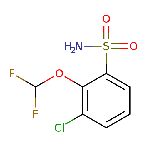 3-chloro-2-(difluoromethoxy)benzene-1-sulfonamide