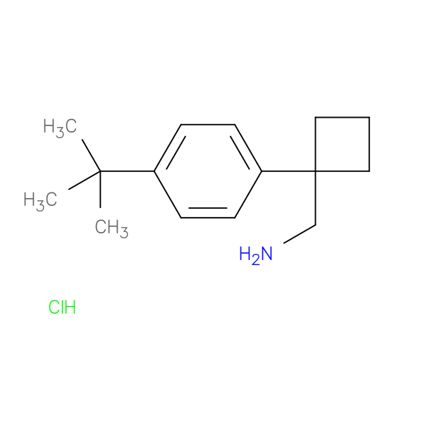 [1-(4-tert-butylphenyl)cyclobutyl]methanamine hydrochloride