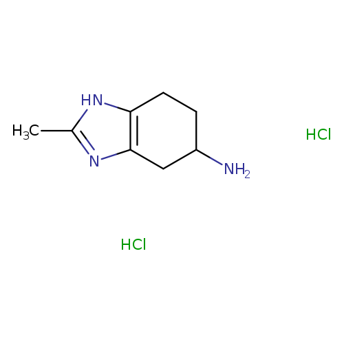 2-Methyl-4,5,6,7-tetrahydro-1H-1,3-benzodiazol-5-amine dihydrochloride