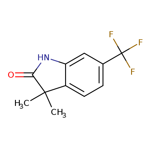 3,3-Dimethyl-6-(trifluoromethyl)-2-indolinone