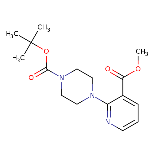 tert-Butyl 4-[3-(methoxycarbonyl)pyridin-2-yl]piperazine-1-carboxylate