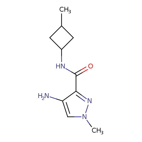 4-amino-1-methyl-N-(3-methylcyclobutyl)-1H-pyrazole-3-carboxamide
