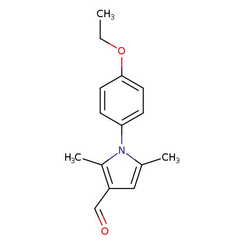 1-(4-ETHOXY-PHENYL)-2,5-DIMETHYL-1H-PYRROLE-3-CARBALDEHYDE