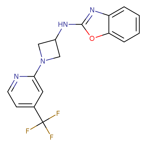 N-{1-[4-(trifluoromethyl)pyridin-2-yl]azetidin-3-yl}-1,3-benzoxazol-2-amine