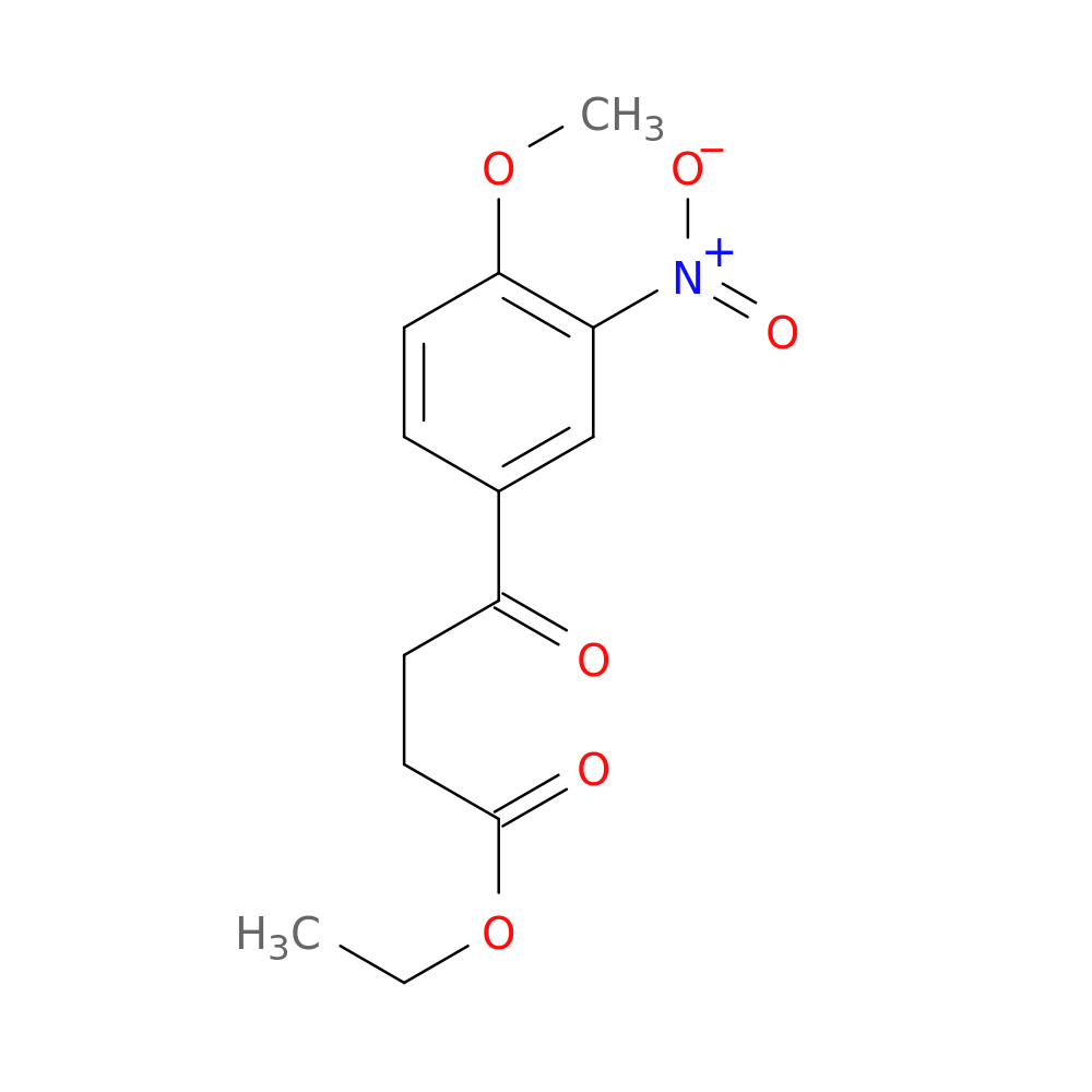 Ethyl 4-(4-methoxy-3-nitrophenyl)-4-oxobutyrate