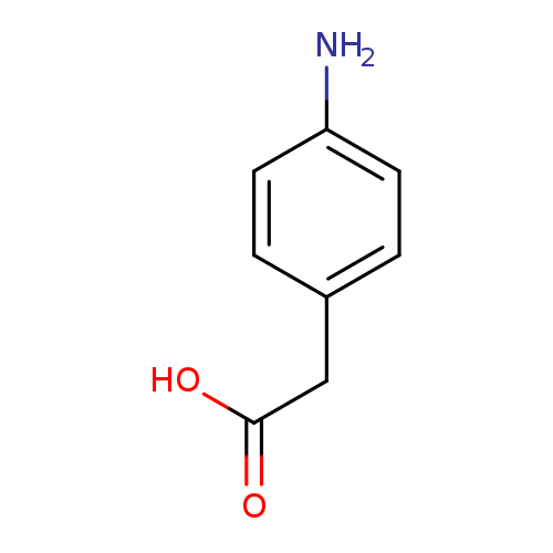 Benzeneacetic acid, 4-amino-