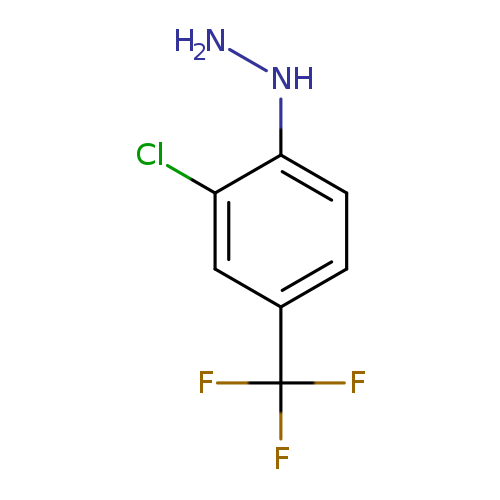 1-[2-Chloro-4-(trifluoromethyl)phenyl]hydrazine
