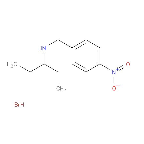 N-(4-nitrobenzyl)-3-pentanamine hydrobromide