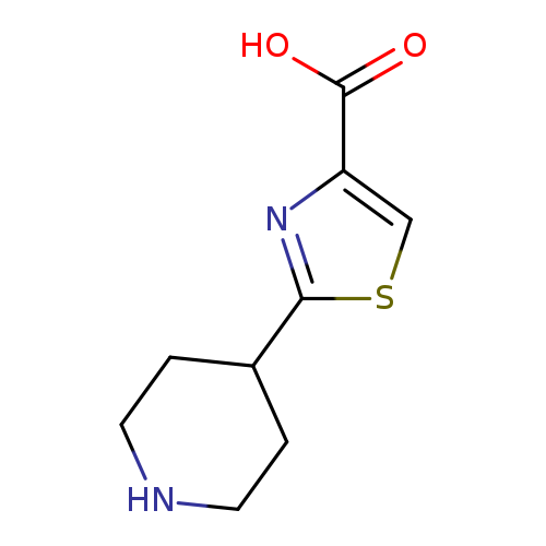 2-(PIPERIDIN-4-YL)-1,3-THIAZOLE-4-CARBOXYLIC ACID