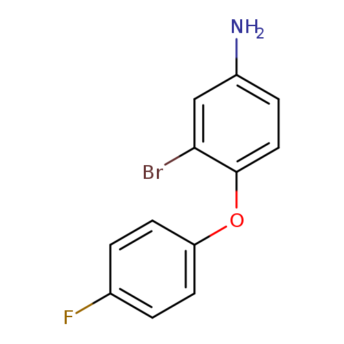 3-Bromo-4-(4-fluorophenoxy)aniline