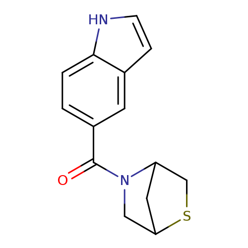 5-{2-thia-5-azabicyclo[2.2.1]heptane-5-carbonyl}-1H-indole