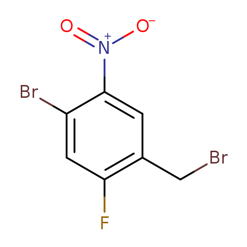 4-Bromo-2-fluoro-5-nitrobenzyl bromide
