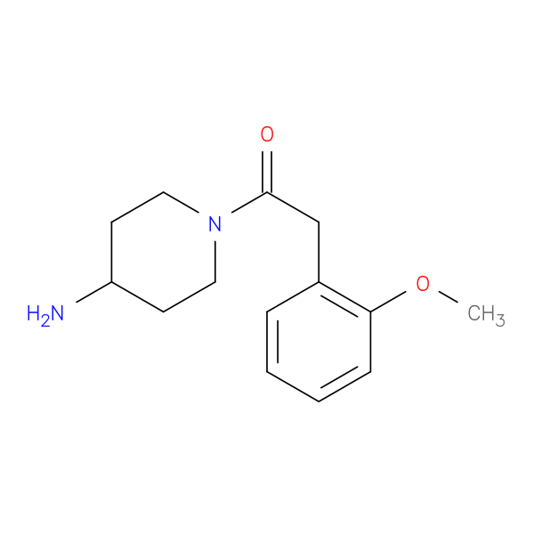 1-(4-aminopiperidin-1-yl)-2-(2-methoxyphenyl)ethan-1-one