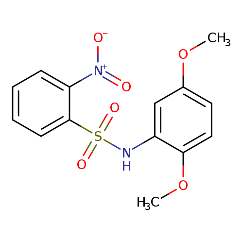 N-(2,5-dimethoxyphenyl)-2-nitrobenzenesulfonamide