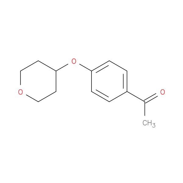 1-[4-(Oxan-4-yloxy)phenyl]ethan-1-one