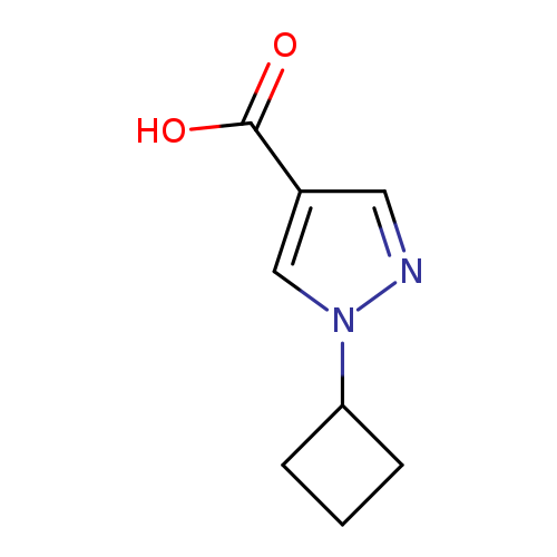 1-Cyclobutyl-1h-pyrazole-4-carboxylic acid