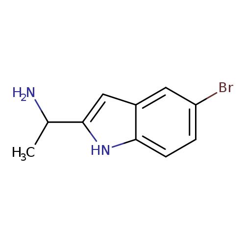 1-(5-bromo-1H-indol-2-yl)ethan-1-amine