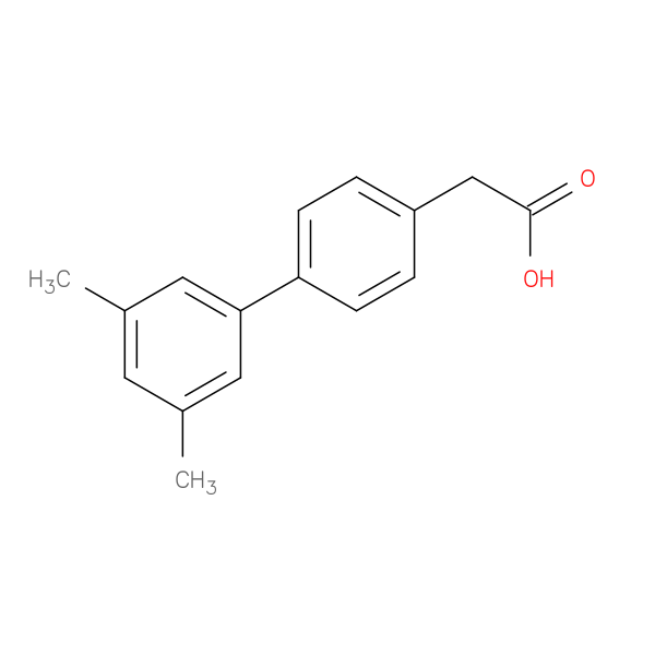 4-(3,5-Dimethylphenyl)phenylacetic acid