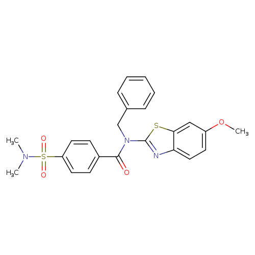 N-benzyl-4-(dimethylsulfamoyl)-N-(6-methoxy-1,3-benzothiazol-2-yl)benzamide