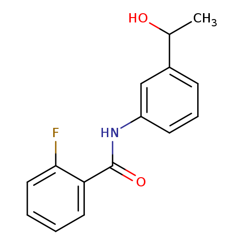 Benzamide,2-fluoro-N-[3-(1-hydroxyethyl)phenyl]-