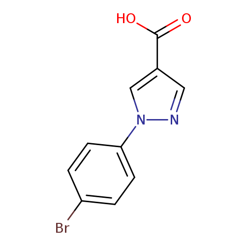 1-(4-Bromophenyl)-1h-pyrazole-4-carboxylic acid