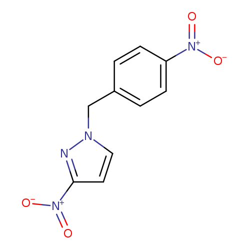 3-nitro-1-[(4-nitrophenyl)methyl]-1H-pyrazole