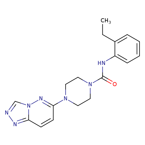 N-(2-ethylphenyl)-4-{[1,2,4]triazolo[4,3-b]pyridazin-6-yl}piperazine-1-carboxamide