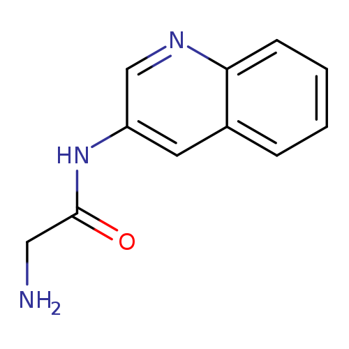 2-amino-N-(quinolin-3-yl)acetamide