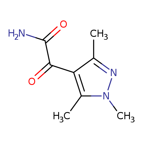 2-oxo-2-(trimethyl-1H-pyrazol-4-yl)acetamide