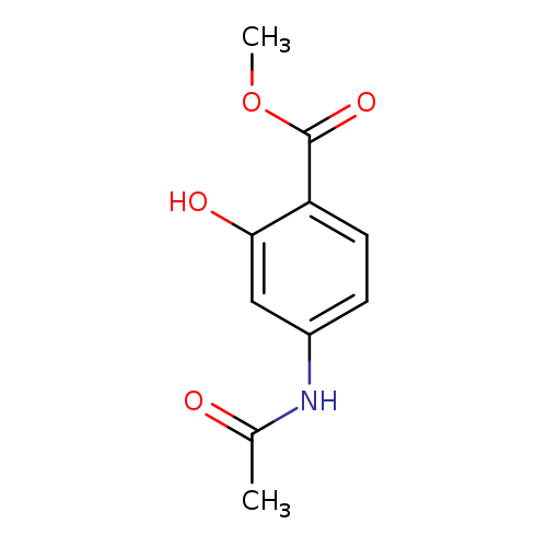 Benzoic acid, 4-(acetylamino)-2-hydroxy-, methyl ester