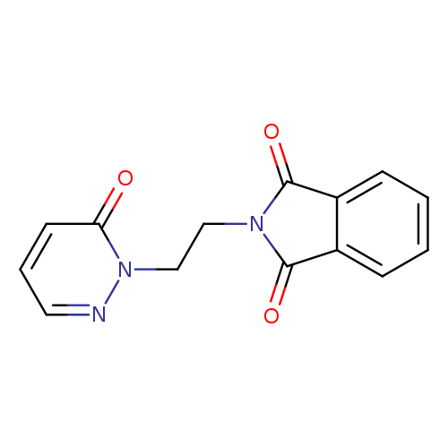 2-[2-(6-oxo-1,6-dihydropyridazin-1-yl)ethyl]-2,3-dihydro-1H-isoindole-1,3-dione