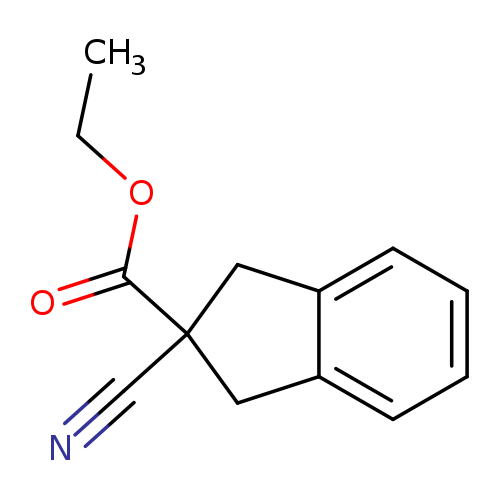 Ethyl 2-cyano-1,3-dihydroindene-2-carboxylate