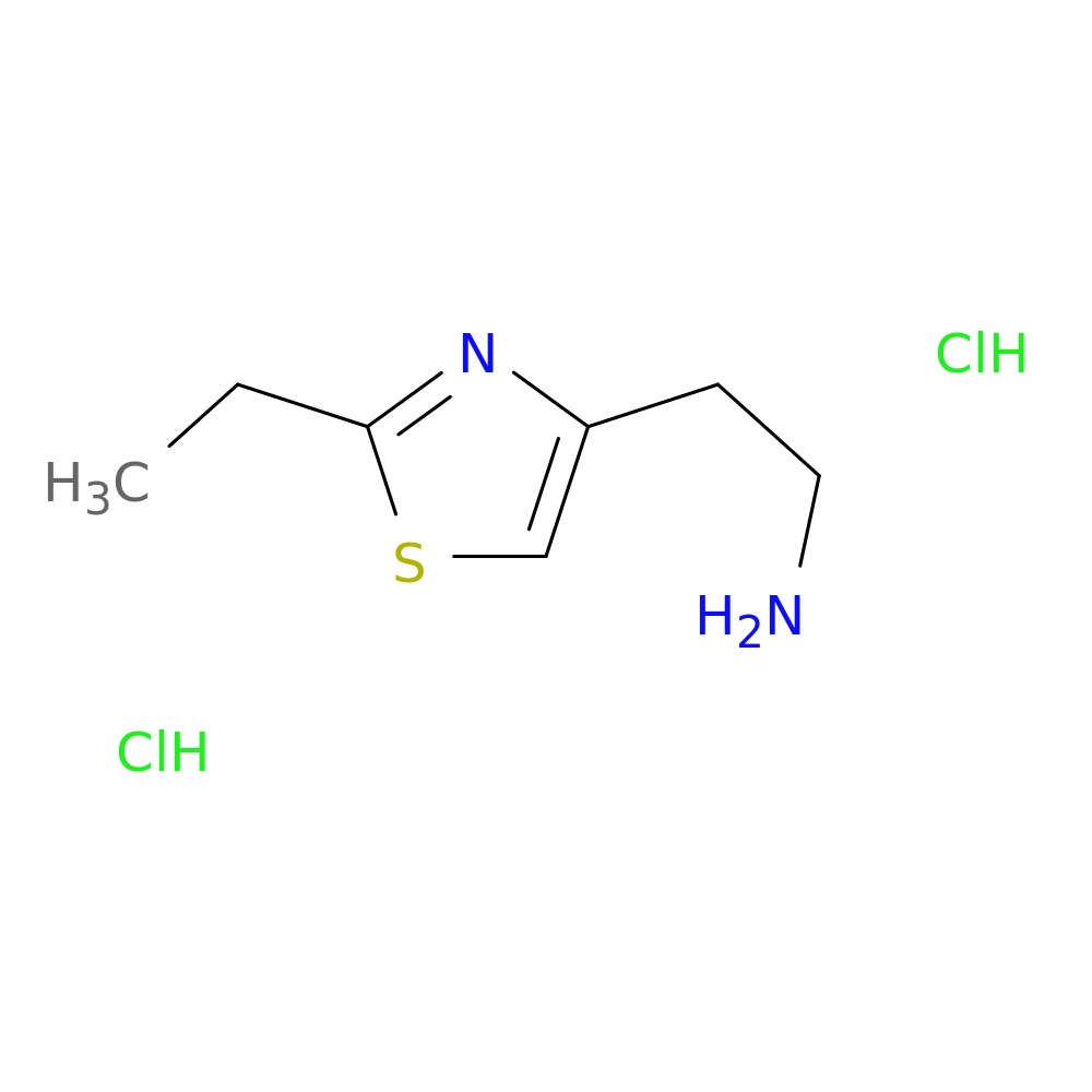 [2-(2-ethyl-1,3-thiazol-4-yl)ethyl]amine dihydrochloride