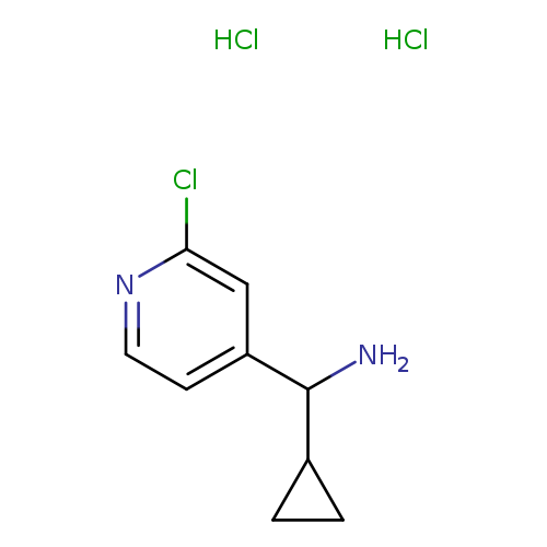 (2-Chloropyridin-4-yl)(cyclopropyl)methanaminedihydrochloride