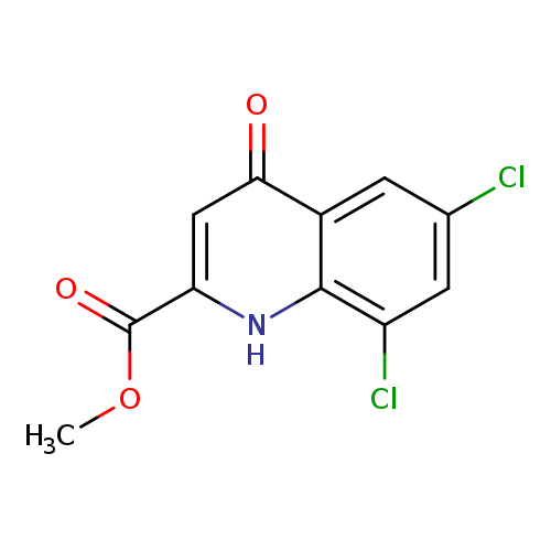 Methyl 6,8-dichloro-4-oxo-1,4-dihydroquinoline-2-carboxylate