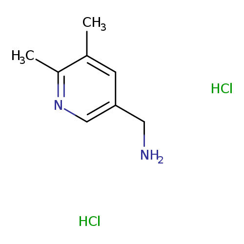 [(5,6-dimethyl-3-pyridinyl)methyl]amine dihydrochloride
