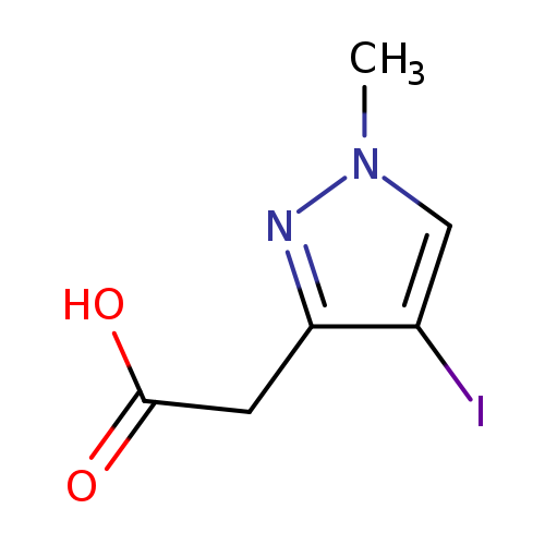 2-(4-Iodo-1-methyl-1H-pyrazol-3-yl)acetic acid