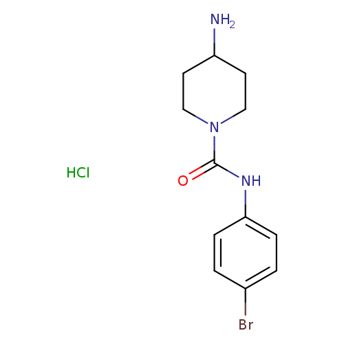 4-amino-n-(4-bromophenyl)piperidine-1-carboxamide hydrochloride