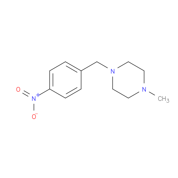 1-Methyl-4-(4-nitrobenzyl)piperazine