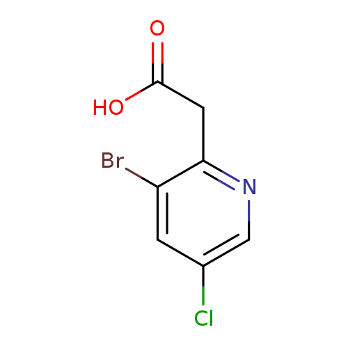 (3-Bromo-5-chloropyridin-2-yl)acetic acid