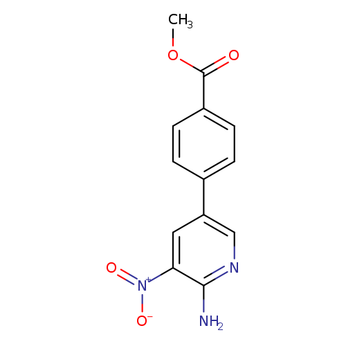 Methyl 4-(6-amino-5-nitropyridin-3-yl)benzoate