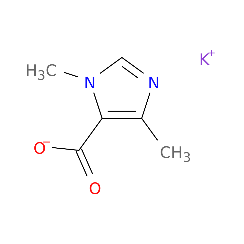 potassium 1,4-dimethyl-1H-imidazole-5-carboxylate